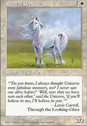 Licorne nacrée