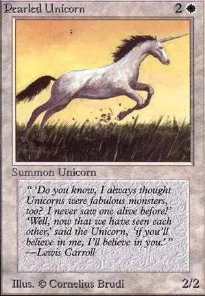Licorne nacrée