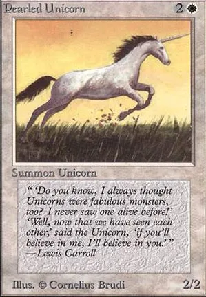Licorne nacrée