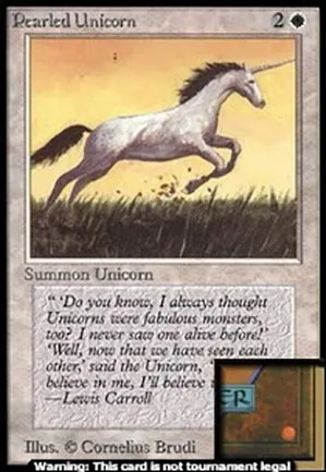 Licorne nacrée