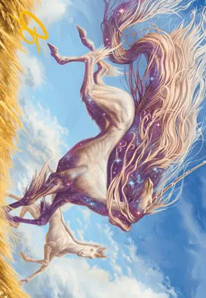 Licorne née de Nyx - Illustration