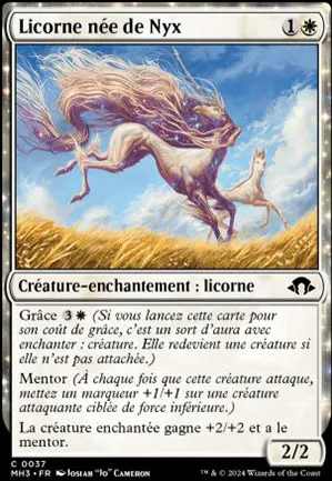 Licorne née de Nyx