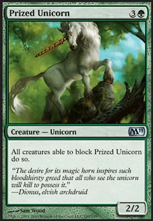 Licorne prisée