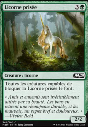 Licorne prisée