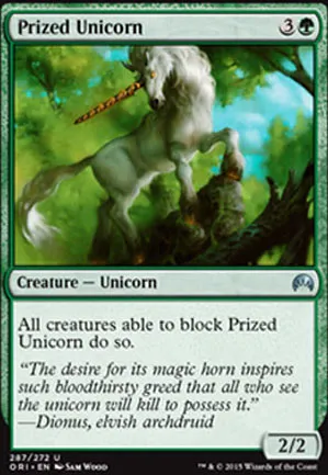 Licorne prisée