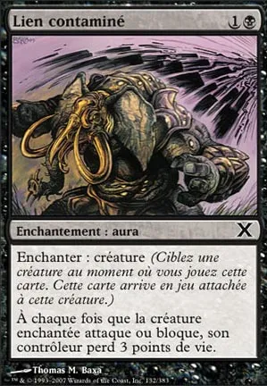 Lien contaminé