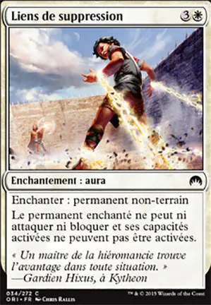 Liens de suppression