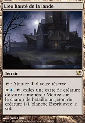 Lieu hanté de la lande