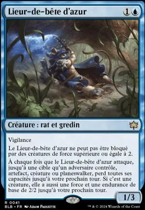 Lieur-de-bête d'azur