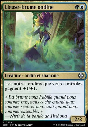 Lieuse-brume ondine