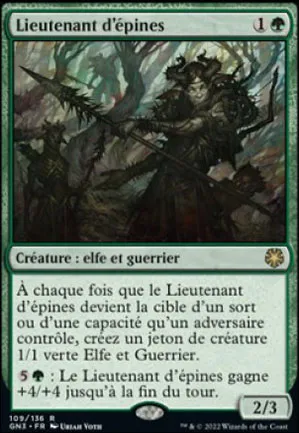 Lieutenant d'épines
