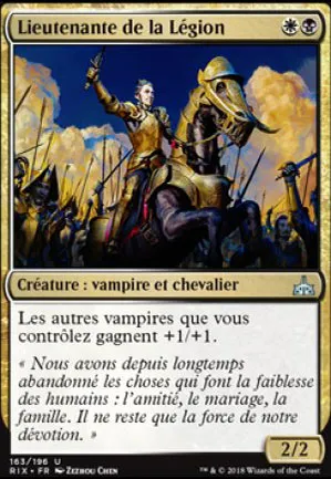 Lieutenante de la Légion