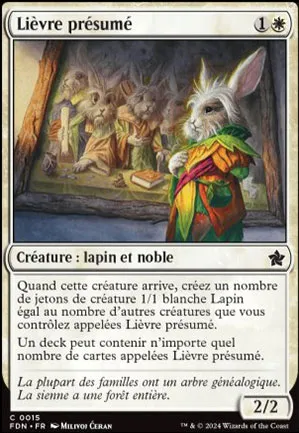 Lièvre présumé