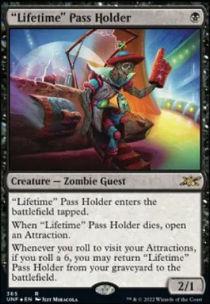 "Lifetime" Pass Holder