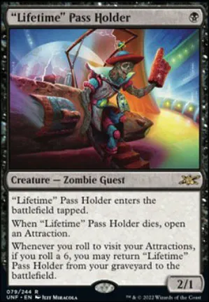 "Lifetime" Pass Holder