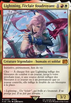 Lightning, l'éclair foudroyant