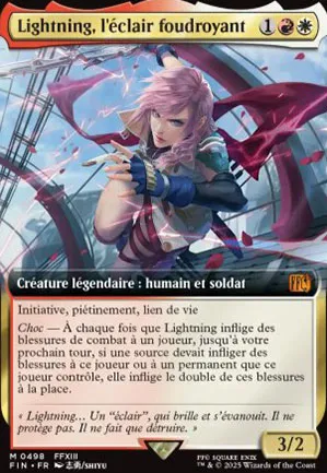 Lightning, l'éclair foudroyant