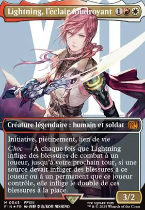 Lightning, l'éclair foudroyant