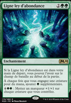 Ligne ley d'abondance