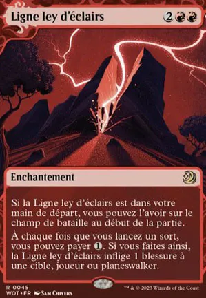 Ligne ley d'éclairs
