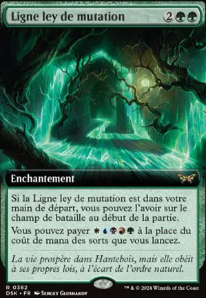 Ligne ley de mutation