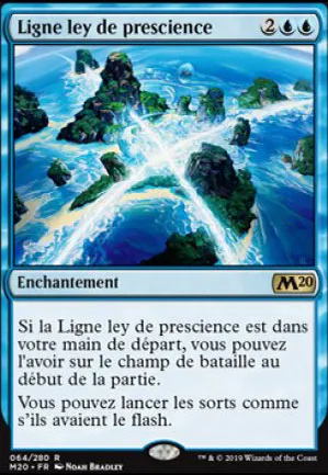 Ligne ley de prescience