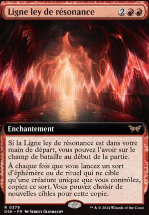 Ligne ley de résonance