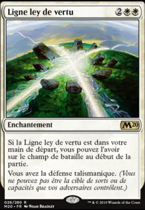 Ligne ley de vertu