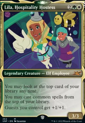 Lila, Hospitality Hostess