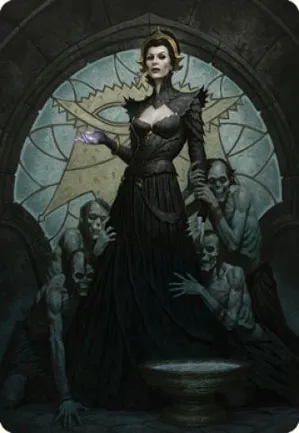 Liliana du voile - Illustration
