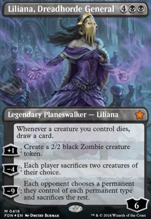 Liliana, générale de la Horde de l'effroi