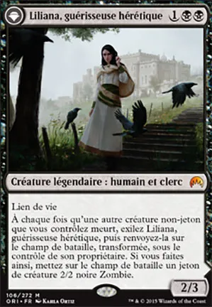 Liliana, guérisseuse hérétique // Liliana, nécromancienne provocatrice