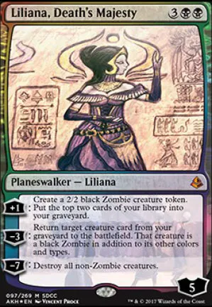 Liliana, majesté de la mort