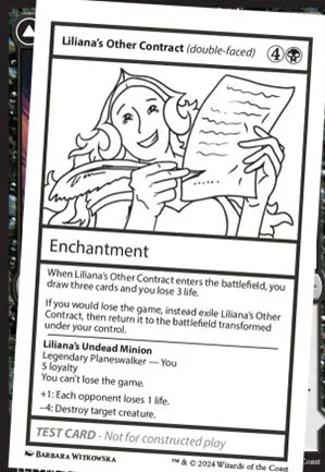 Liliana's Other Contract (double-faced)