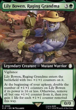 Lily Bowen, grand-mère enragée