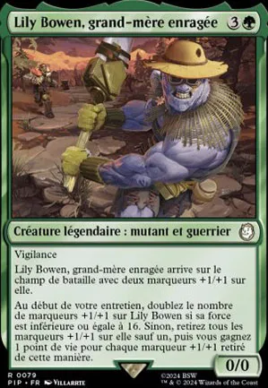 Lily Bowen, grand-mère enragée