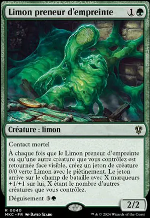 Limon preneur d'empreinte