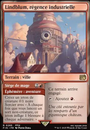 Lindblum, régence industrielle // Siège de mage
