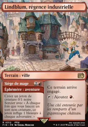 Lindblum, régence industrielle // Siège de mage