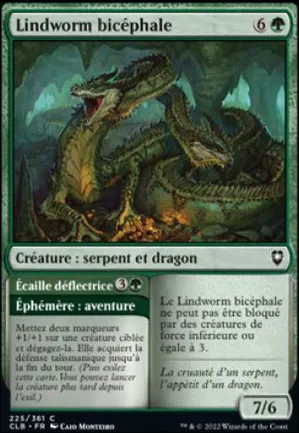 Lindworm bicéphale // Écaille déflectrice