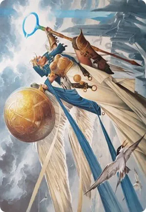 Linvala, bouclier de Porte des Mers - Illustration