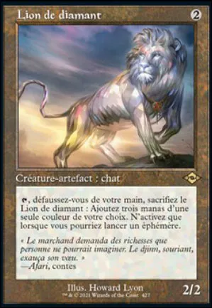Lion de diamant