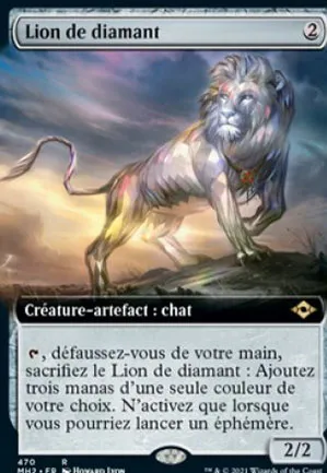 Lion de diamant