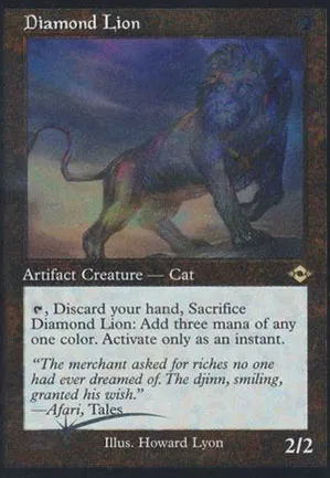 Lion de diamant