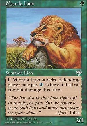 Lion de la Mtenda