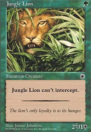 Lion des jungles