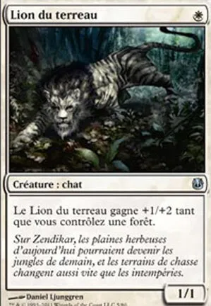Lion du terreau