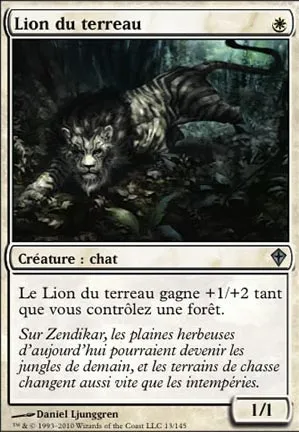Lion du terreau
