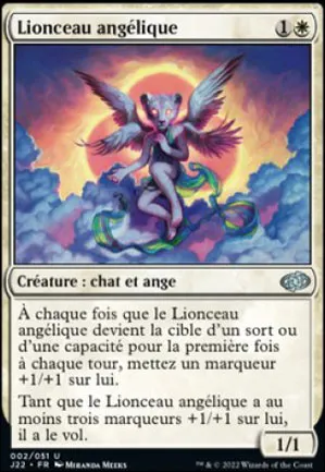 Lionceau angélique
