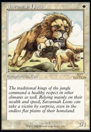 Lions des savanes